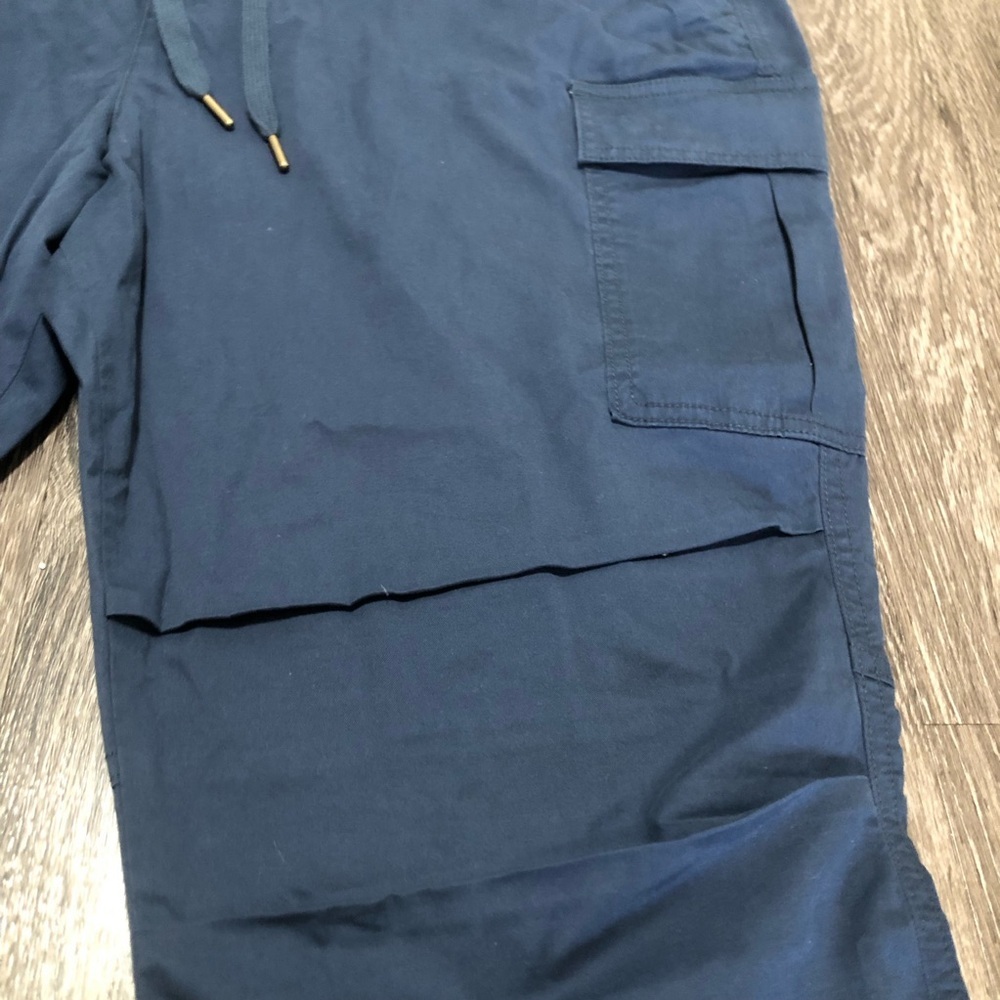 Polo Ralph Lauren Navy Blue Cargo Joggers Ankle Zip XXL - Picture 6 of 15